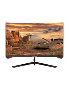 (DHI-LM24-E230C-A5-V2) DAHUA MONITOR GAMING CURVO 24" FHD ELED / 1920*1080 / 300CD/M2 / 165HZ / H178/V178 / WIDE COLOR GAMUT / H