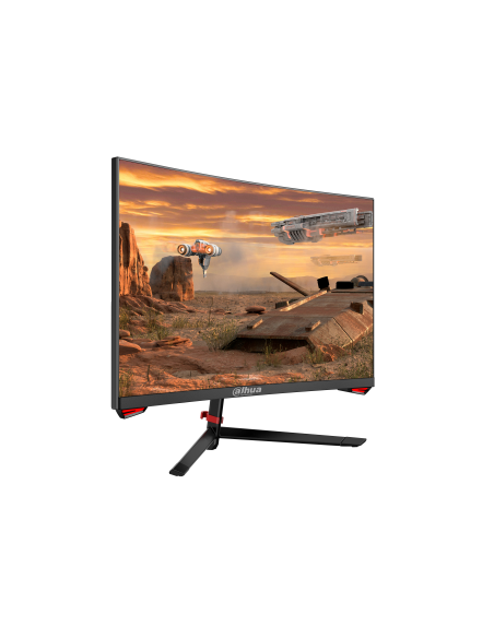 (DHI-LM24-E230C-A5-V2) DAHUA MONITOR GAMING CURVO 24" FHD ELED / 1920*1080 / 300CD/M2 / 165HZ / H178/V178 / WIDE COLOR GAMUT / H