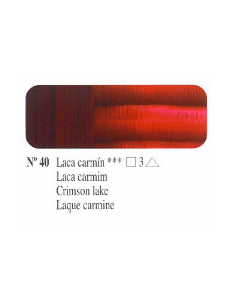 OLEO TITAN 20CC Nº40  S-3 LACA CARMIN