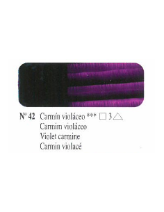 OLEO TITAN 20CC Nº42 S-3 CARMIN VIOLACEO