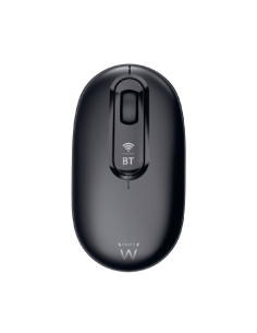 EWENT RATON INALMMBRICO CON DOBLE CONEXION BLUETOOTH / 2.4GHZ / USB-A