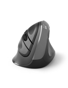 EWENT RATÓN ERGONÓMICO INALÁMBRICO / USB-C / NANO RECEIVER / 2400DPI / BATERÍA RECARGABLE