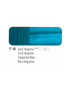 OLEO TITAN 20CC Nº48 S-3 AZUL TURQUESA
