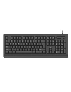 EWENT TECLADO USB CON LECTOR DE TARJETAS INTELIGENTES - QWERTY ES LAYOUT (EW3286)