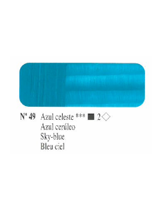 OLEO TITAN 20CC Nº49 S-2 AZUL CELESTE