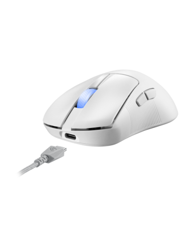 RATON ASUS ROG KERIS II WIRELESS ACE (BLANCO)
