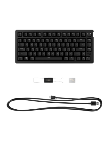 HP HYPERX  ALLOY RISE 75 - GAMING KEYBOARDS - 7G7A4AAABE HP HYPERX  ALLOY RISE 75 - GAMING KEYBOARDS - 7G7A4AAABE