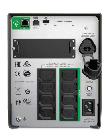 APC Smart-UPS 1500VA LCD 230V with SmartConnect