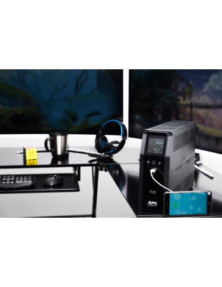 APC Back UPS Pro BR 1600VA, Sinewave,8 Outlets, AVR, LCD interface
