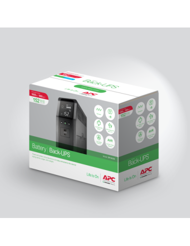 APC Back UPS Pro BR 1600VA, Sinewave,8 Outlets,...
