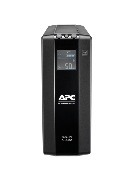APC Back UPS Pro BR 1600VA, 8 Outlets, AVR, LCD Interface