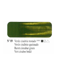 OLEO TITAN 20CC Nº89 S-2 VERDE CINABRIO TOSTADO