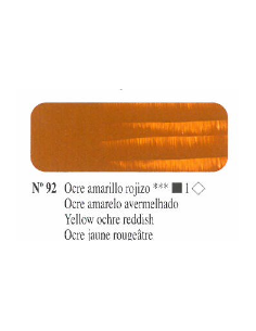 OLEO TITAN 20CC Nº92 S-1 OCRE AMARILLO ROJIZO