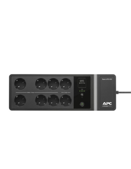 APC Back-UPS 650VA, 230V, 1 USB charging port
