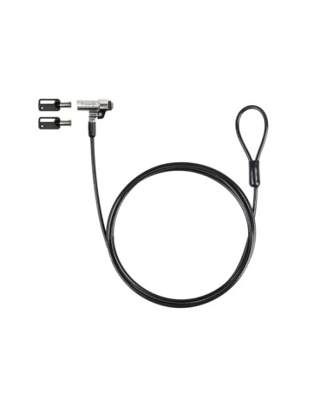 TOOQ TQCLKC0045-G CABLE DE SEGURIDAD NANO CON LLAVE PARA PORTATILES 1