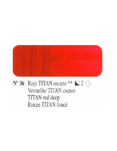 OLEO TITAN 20ML 36 ROJO TITÁN OSCURO S2