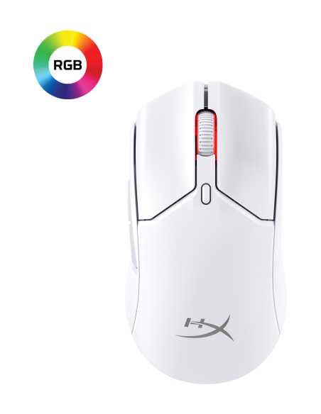 HP HYPERX PULSFIRE HASTE 2 MINI WIRELESS GAMING BLANCO -  7D389AA