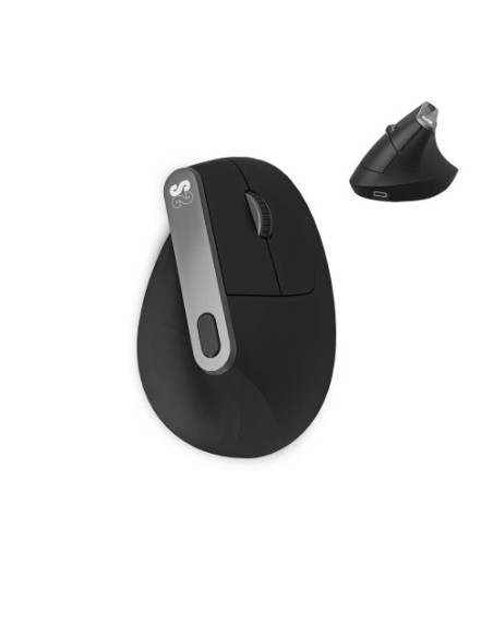 SUBBLIM NATURE VERTICAL ERGO DUAL MOUSE BATTERY BLACK