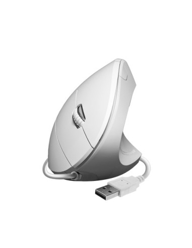 SUBBLIM GLIDE VERTICAL ERGO WIRED MOUSE WHITE