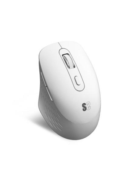 SUBBLIM CURVE ERGO DUAL MOUSE BATTERY WHITE