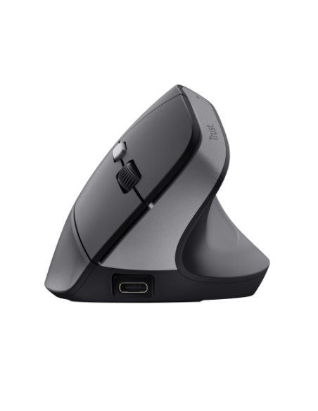 TRUST RATON ERGONOMICO INALAMBRICO BAYO II NEGRO (25145)