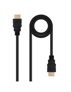 NANOCABLE CABLE HDMI V2.0 4K@60HZ 18Gbps 1 M NEGRO