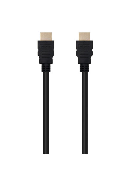 NANOCABLE CABLE HDMI V2.0 4K@60HZ 18Gbps 1 M NEGRO