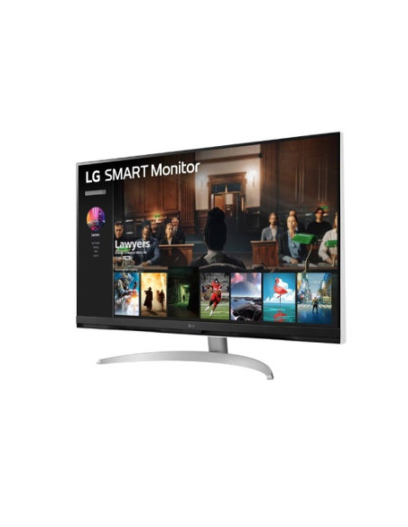 LG MONITOR (32SQ700S-W) // 32" // SMART 4K UHD CON WEBOS // 3840 X 2160 - 16:9 - 60HZ - 5MS LG MONITOR (32SQ700S-W) // 32" // SMART 4K UHD CON WEBOS // 3840 X 2160 - 16:9 - 60HZ - 5MS