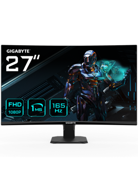 MONITOR GIGABYTE 27" GS27F MONITOR GIGABYTE 27" GS27F