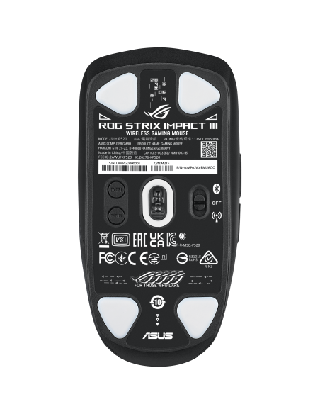 RATON ASUS ROG STRIX IMPACT III WIRELESS (NEGRO)