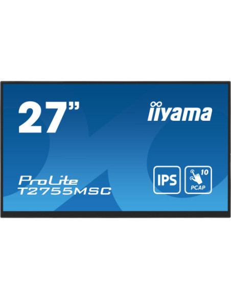 MONITOR IIYAMA 27" IPS BONDED PCAP 10P TOUCH MONITOR IIYAMA 27" IPS BONDED PCAP 10P TOUCH