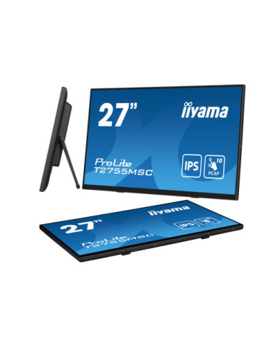 MONITOR IIYAMA 27" IPS BONDED PCAP 10P TOUCH,...