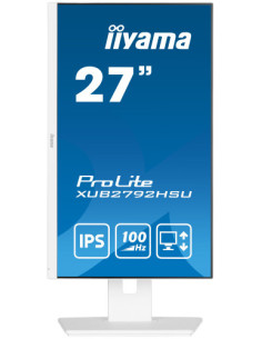 MONITOR IIYAMA 27"/ 1920 x 1080 / 100Hz /2.1 MPX/ FHD /250CD/16:9/HDMI/IPS/NEGRO 2