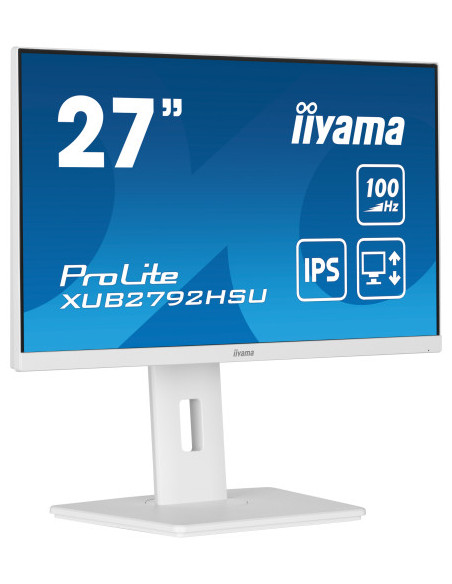 MONITOR IIYAMA 27"/ 1920 x 1080 / 100Hz /2.1 MPX/ FHD /250CD/16:9/HDMI/IPS/NEGRO