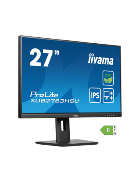 MONITOR IIYAMA 27"/ 1920 x 1080 / 100Hz /2.1 MPX/ FHD /250CD/16:9/HDMI/IPS/NEGRO