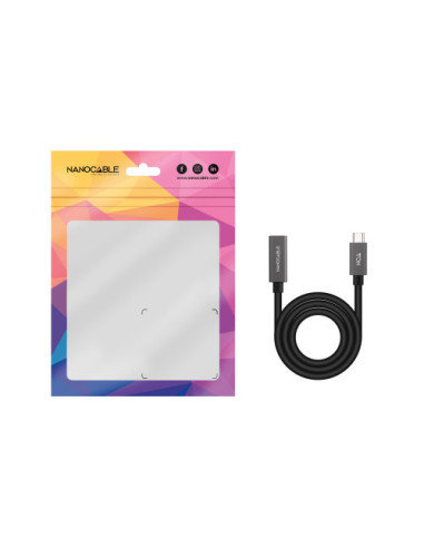 CABLE USB 3.2 GEN2x2 60W 4K/60Hz USB-C M/H 2 M