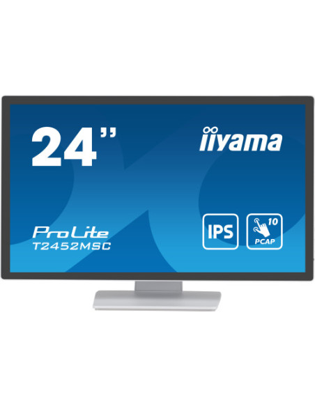 MONITOR IIYAMA 24" WHITE BONDED PCAP 10P TOUCH MONITOR IIYAMA 24" WHITE BONDED PCAP 10P TOUCH