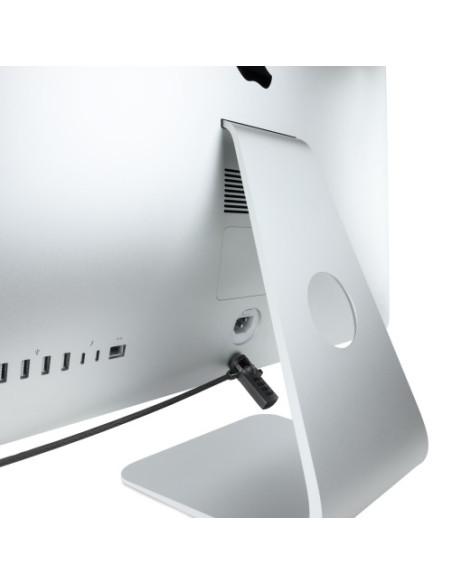 TOOQ CABLE DE SEGURIDAD CON COMBINACION PARA PORTATILES 1.5 M GRIS OSCURO (TQCLKC0015-G)