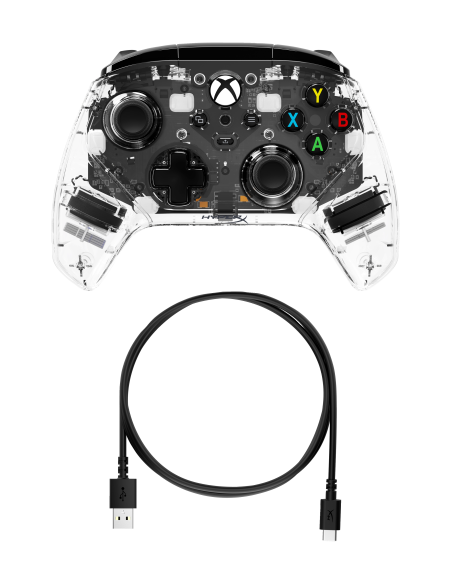 HP HYPERX CLUTCH GLADIATE RGB GAMING CONTROLLER - MANDO GAMING RGA CABLE - PC Y XBOX  7D6H2AA