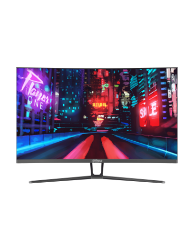 (DHI-LM32-E230C-A5) DAHUA MONITOR GAMING CURVO 31.5" FHD ELED / 1920*1080 / 300CD/M2 / 165HZ / H178/V178 / WIDE COLOR GAMUT / HD