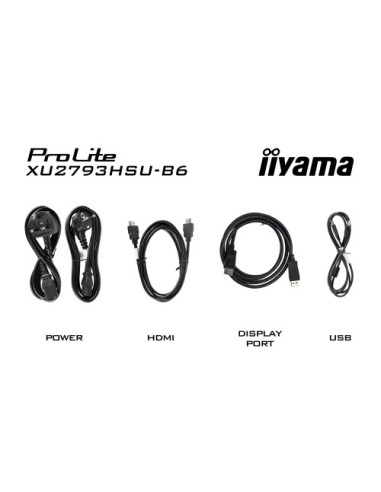 MONITOR IIYAMA 27" PROLITE XU2793HSU-B6, IPS,...
