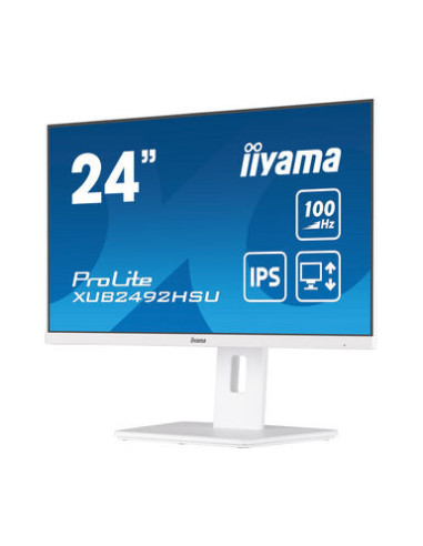 MONITOR IIYAMA 24" PROLITE XUB2492HSU-W6, IPS,...
