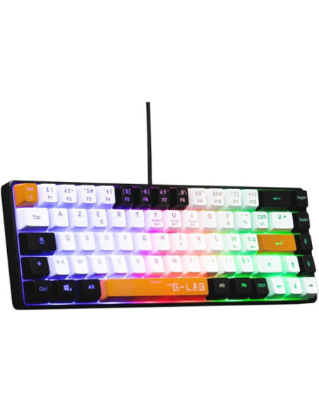 (D) THE G-LAB TECLADO DE MEMBRANA RETROILUMINADO (D) THE G-LAB TECLADO DE MEMBRANA RETROILUMINADO