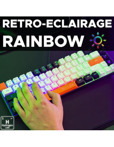 (D) THE G-LAB TECLADO DE MEMBRANA...