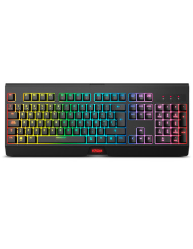 KROM KIT GAMING WIRELESS RGB KABALA. TECLADO...