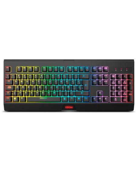 KROM KIT GAMING WIRELESS RGB KABALA. TECLADO MEMBRANA. RATON OPTICO 4800 DPI