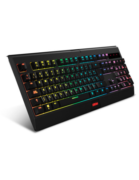 KROM KIT GAMING WIRELESS RGB KABALA. TECLADO MEMBRANA. RATON OPTICO 4800 DPI