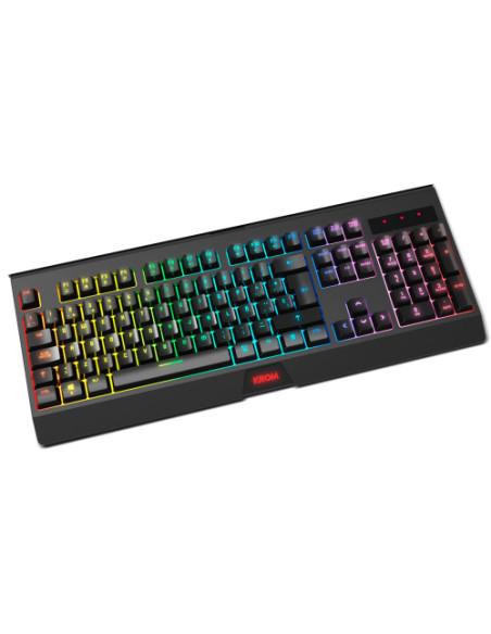 KROM KIT GAMING WIRELESS RGB KABALA. TECLADO MEMBRANA. RATON OPTICO 4800 DPI