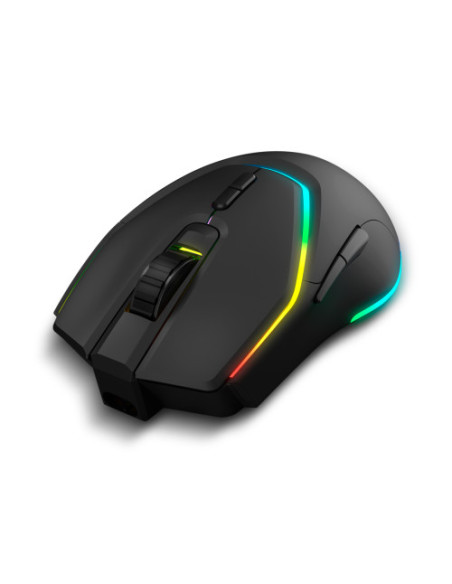 KROM KIT GAMING WIRELESS RGB KABALA. TECLADO MEMBRANA. RATON OPTICO 4800 DPI