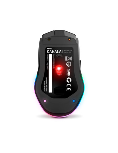 KROM KIT GAMING WIRELESS RGB KABALA. TECLADO...